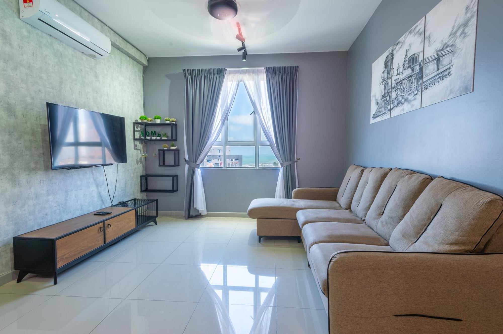 Infinity Sea View Pool Beach View 3Rooms 2Parkings Куала-Тренгану Экстерьер фото